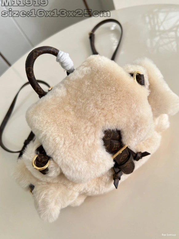 Cheap Ski Teddy Backpack Nano Vuitton Louis 0803